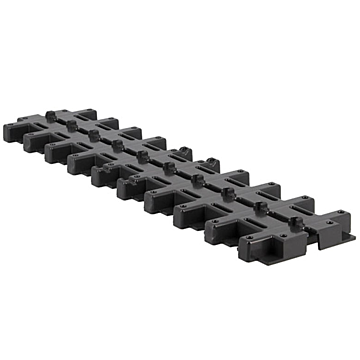 Nicoll Connecto 100 PVC  sleufrooster antraciet